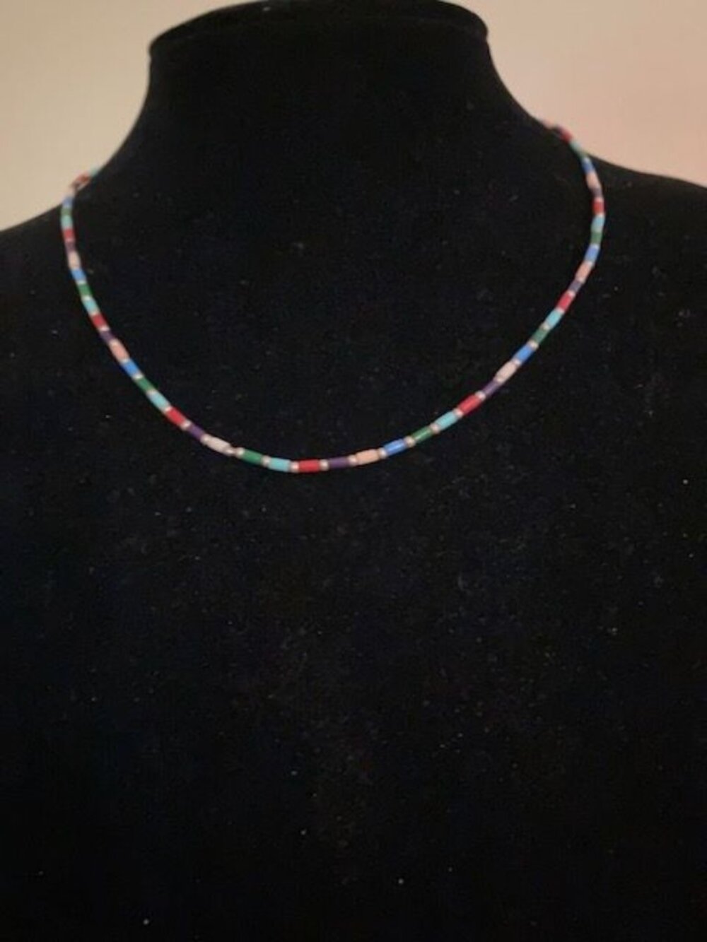 Multicolored Beaded Necklace